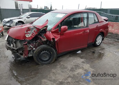 2011 Nissan Versa 1.8S z USA, uszkodzony, nr VIN 3N1BC1AP4BL418720